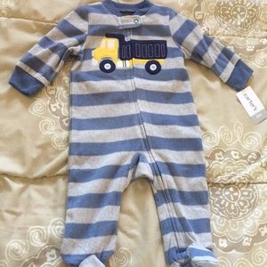 Baby truck onesie